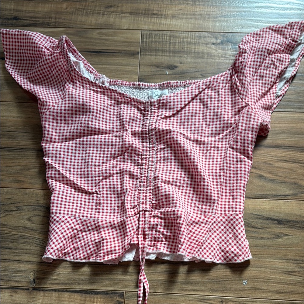 checkered crop